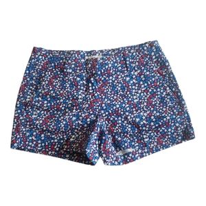 Vineyard Vines Patriotic Whales and Stars Red White Blue Shorts Womens 00